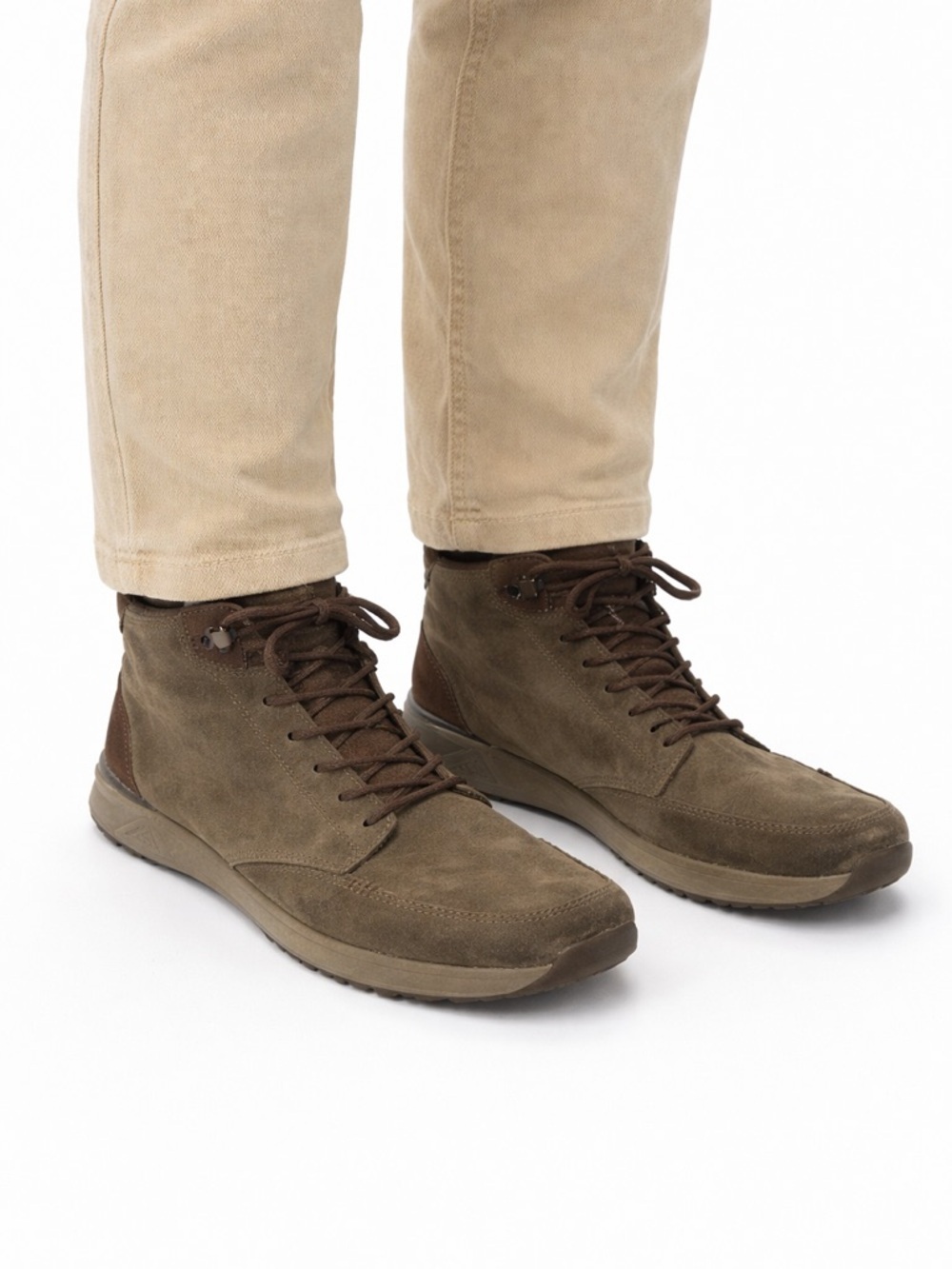 Size 12 Reef Men’s Rover Hi Boot WT Leather Ankle Boots Casual‎ Hiking